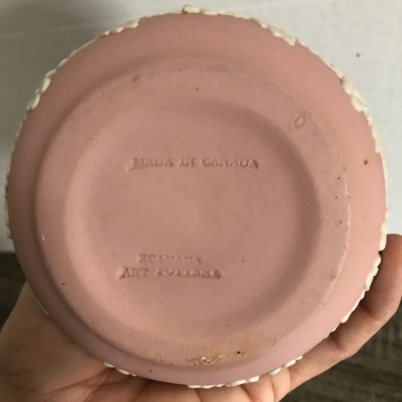 Vtg ECanada  Pottery Vase - Picture 4 of 9